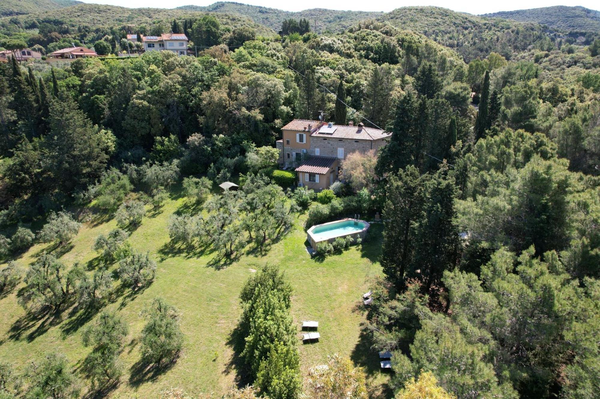 La Locanda del Barbagianni Santa Luce Bagian luar foto