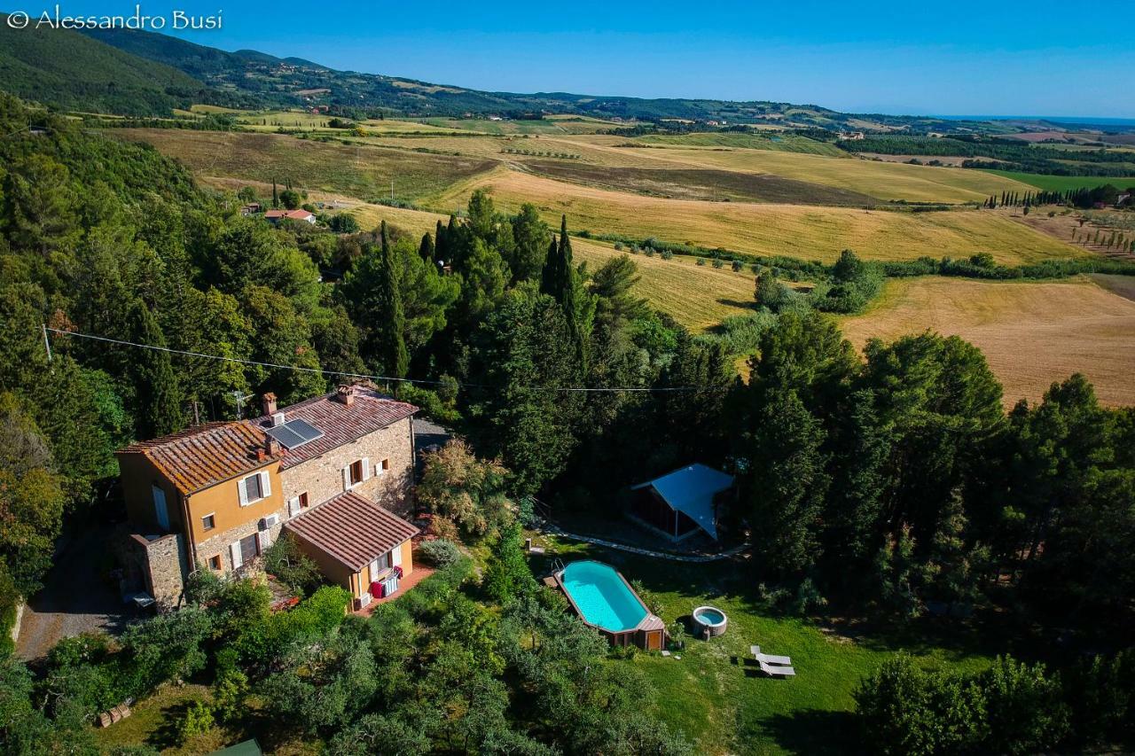 La Locanda del Barbagianni Santa Luce Bagian luar foto
